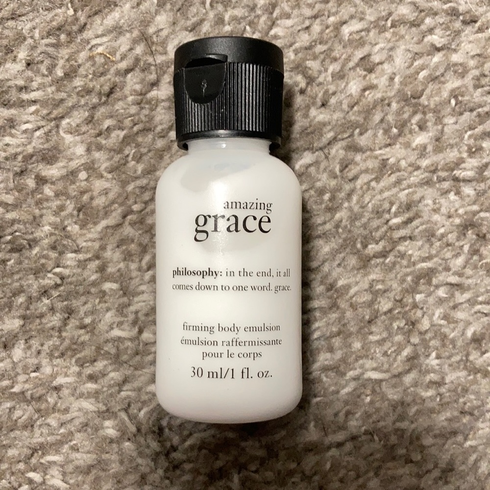 FREE W PURCHASE Philosophy Amazing Grace Firming Body Emulsion 1 fl oz